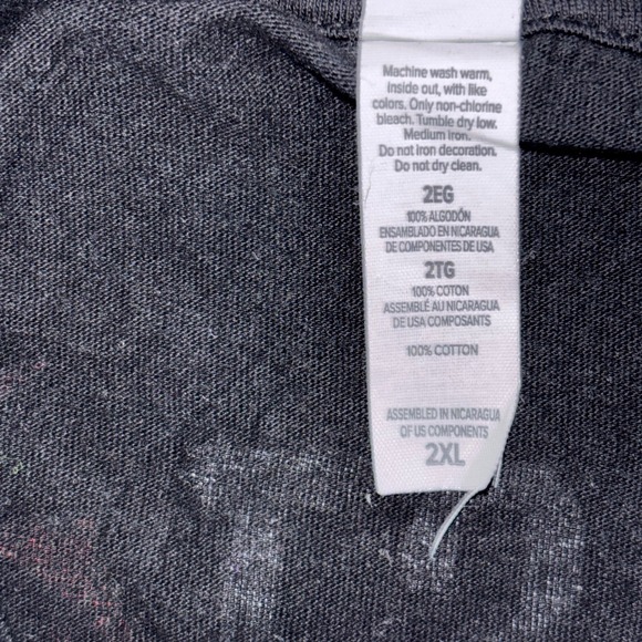 Halestorm Shirt Mens 2XL Black Summer 2016 Tour Concert Graphic Band Tee T-Shirt - Picture 6 of 10